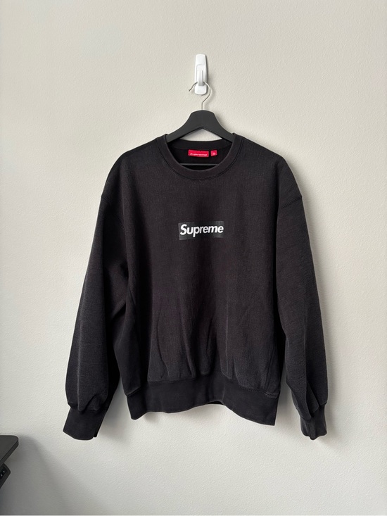 Supreme Other - Supreme Washed Box Logo Crewneck (FW25)